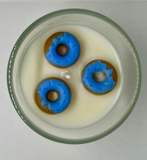Blueberry Donut Candle