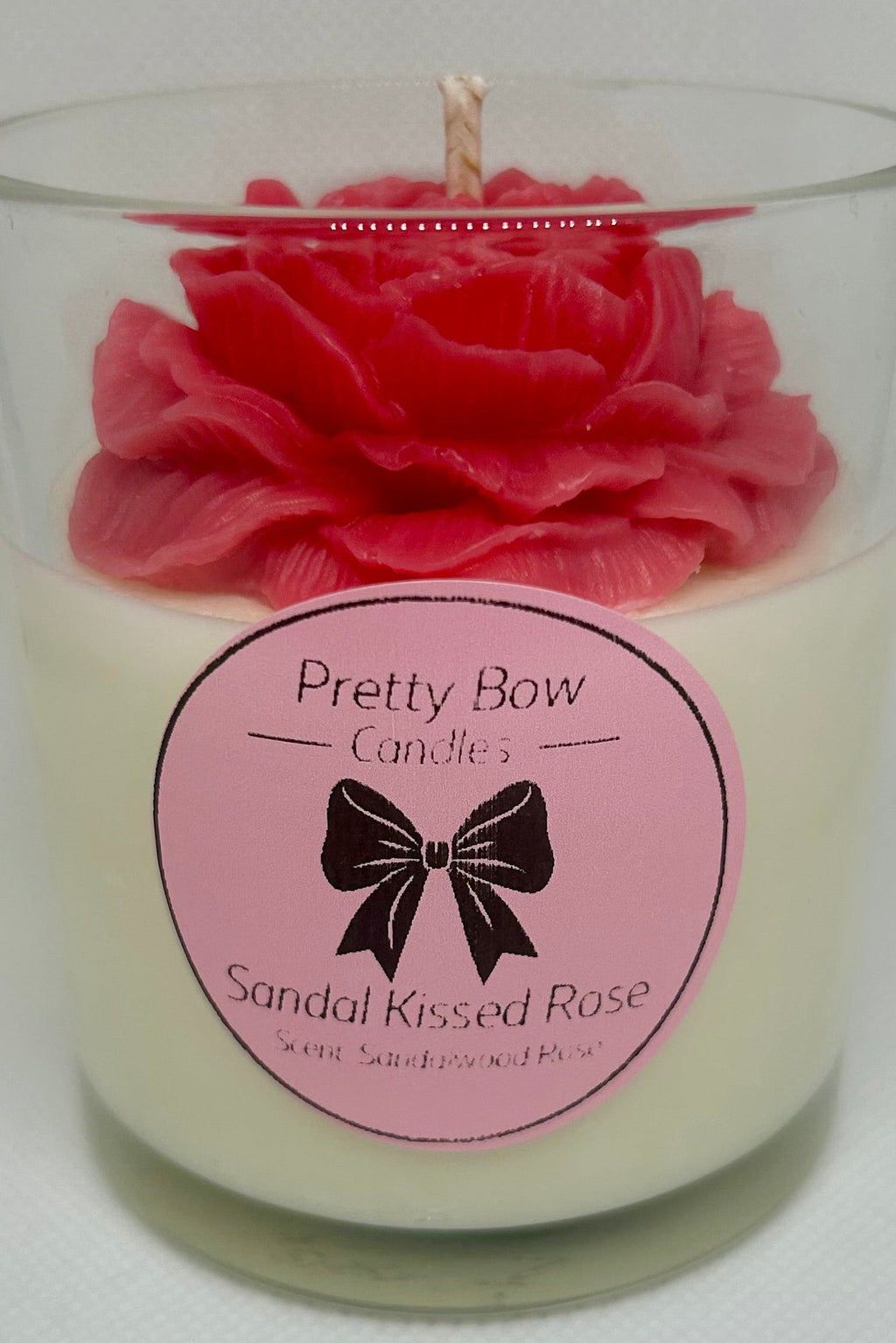 Sandal Kissed Rose Candle