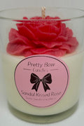 Sandal Kissed Rose Candle