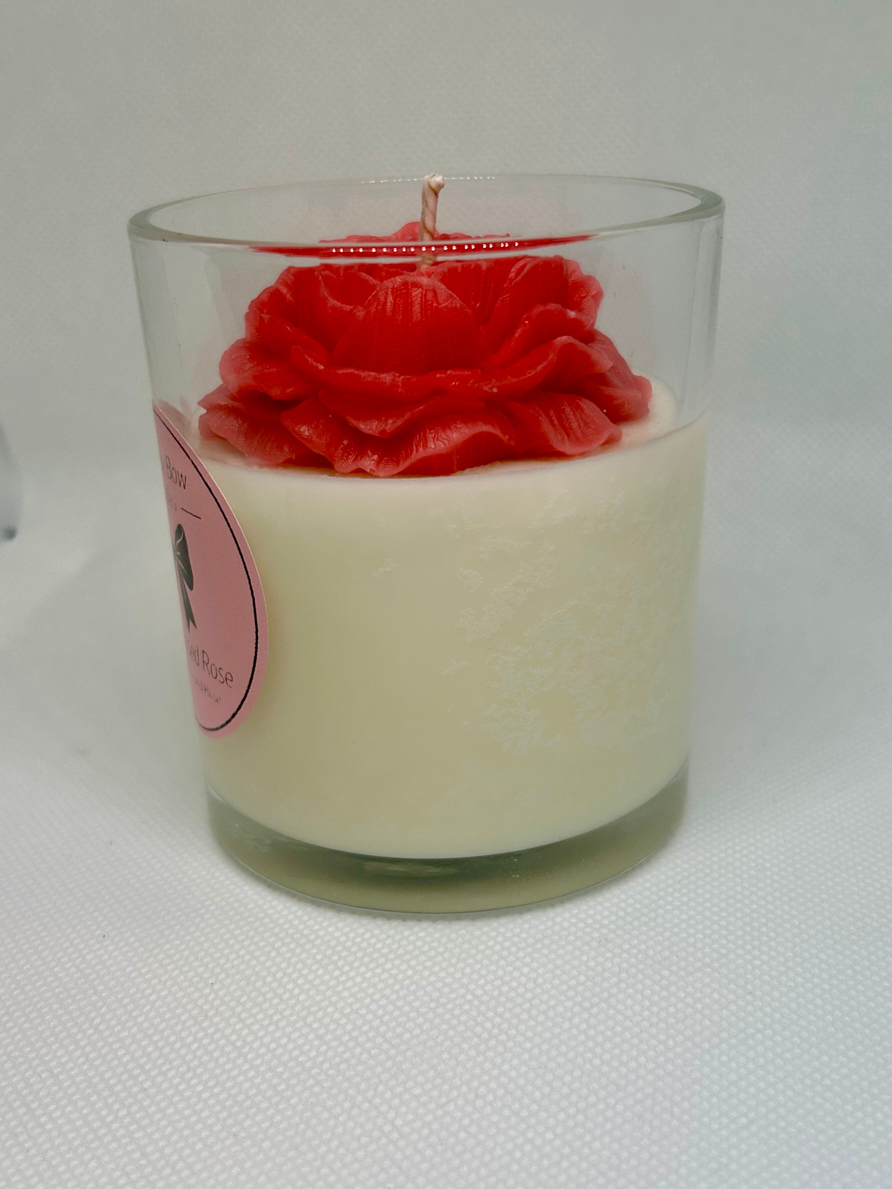 Sandal Kissed Rose Candle