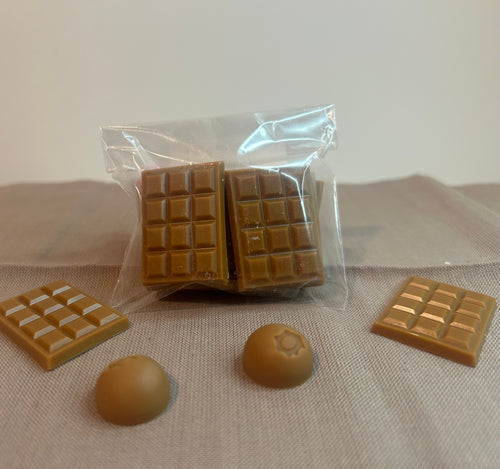 Hot Fudge Brownie Wax Melts – Chocolate Dessert Snap Bar, Bakery Scented Wax Tarts
