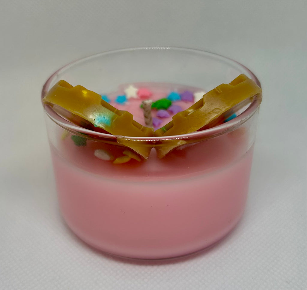 Sugared Waffle Candle