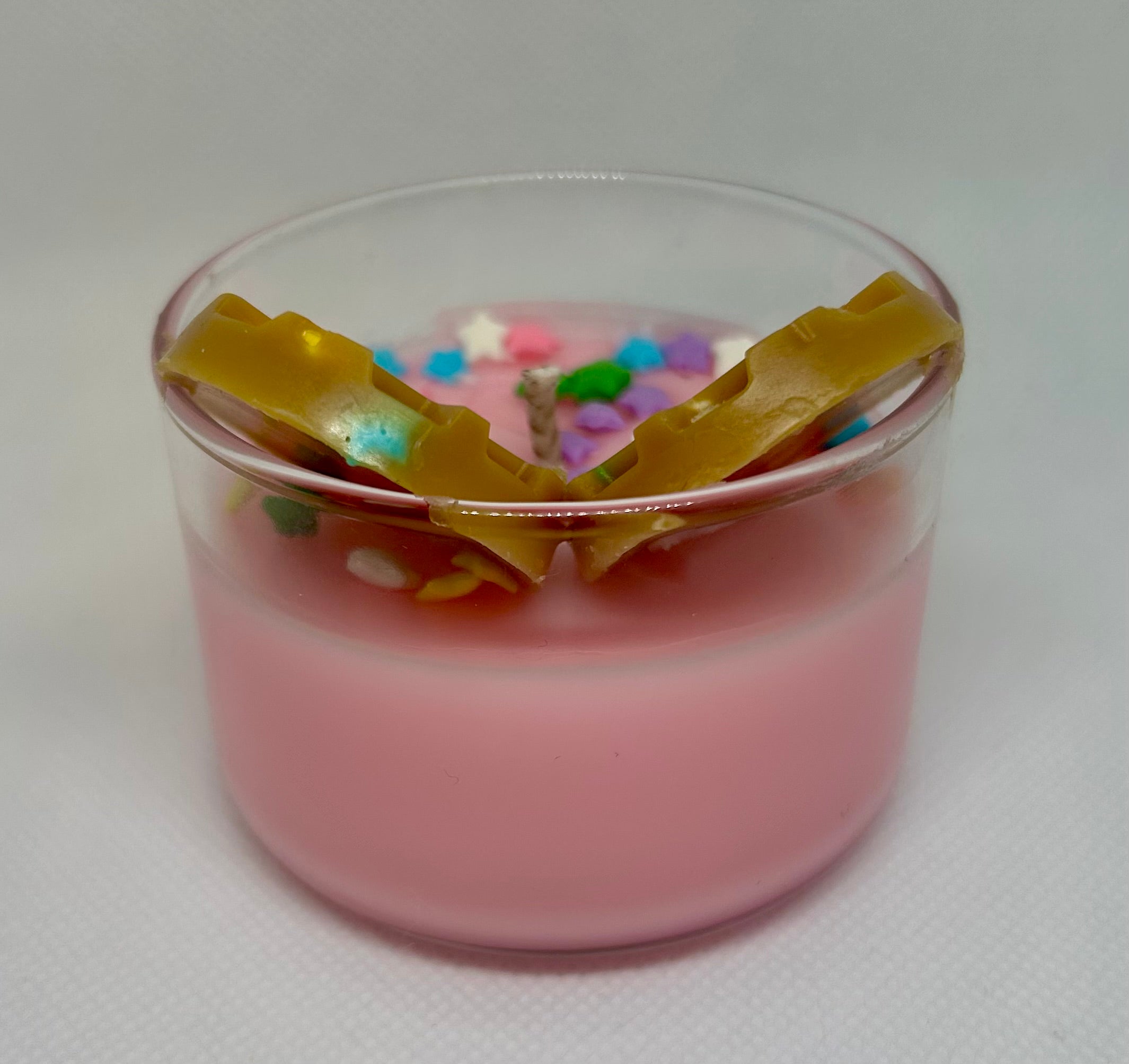 Sugared Waffle Candle