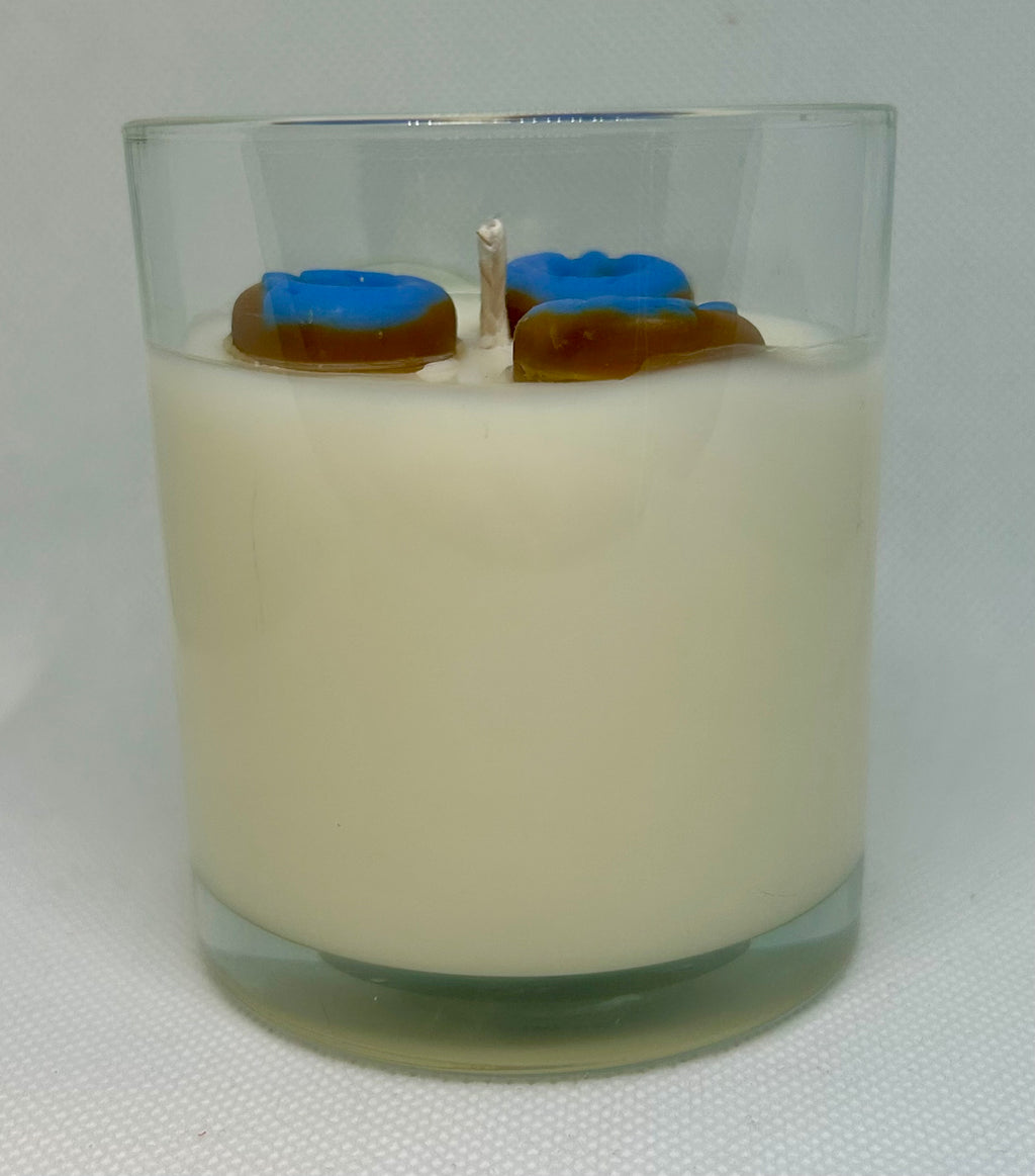 Blueberry Donut Candle