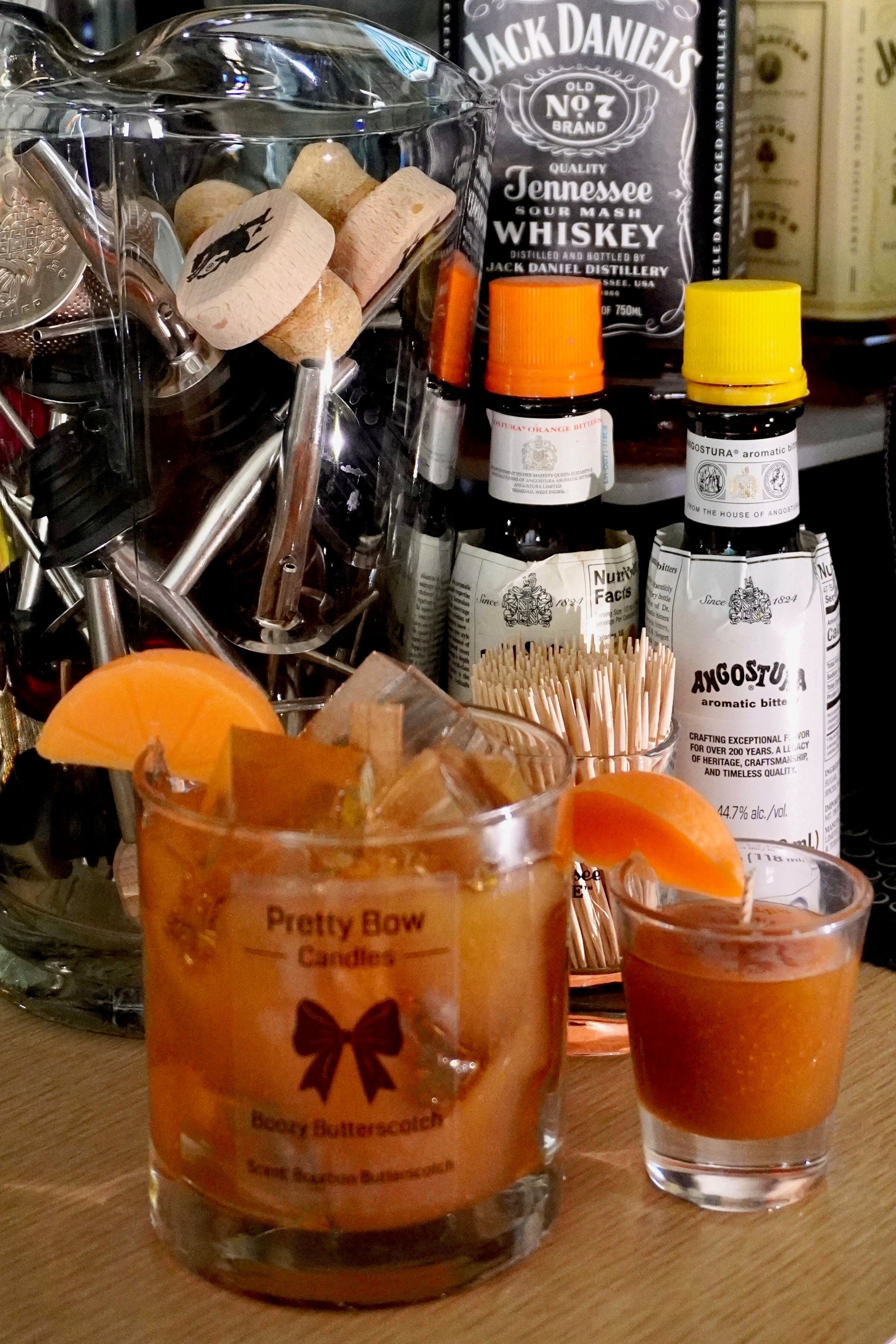 Boozy Bourbon Butter Scotch Duo