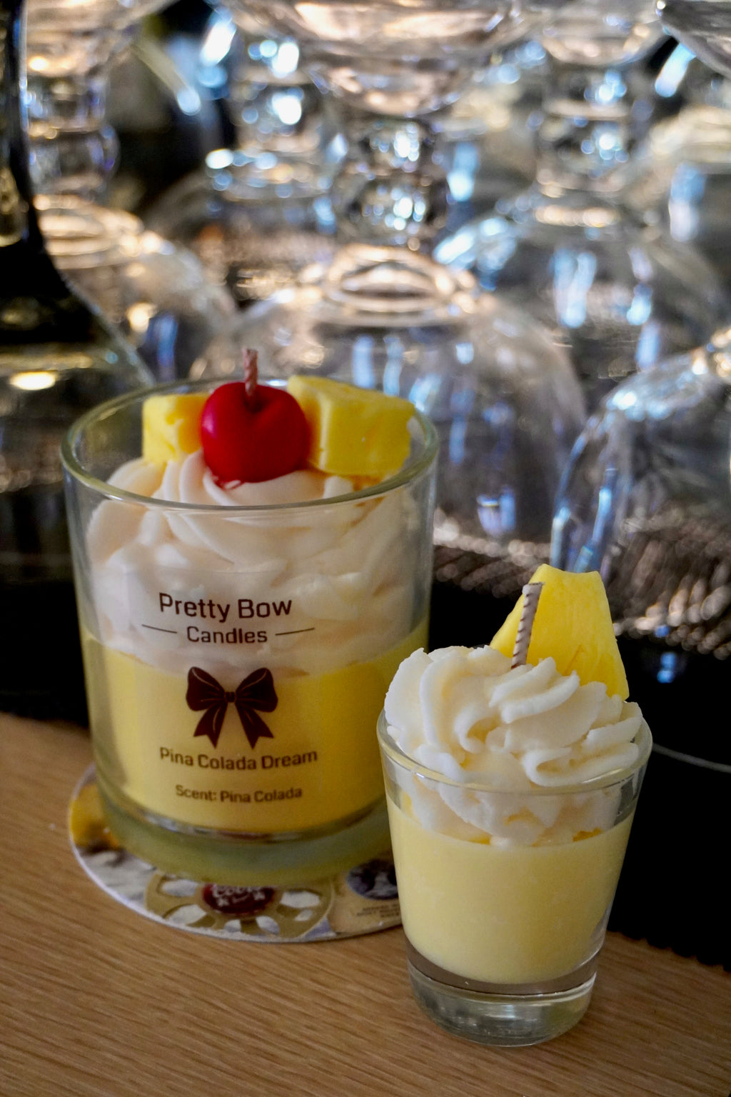 Pina Colada Shot Candle